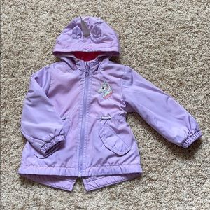 Purple Unicorn Raincoat